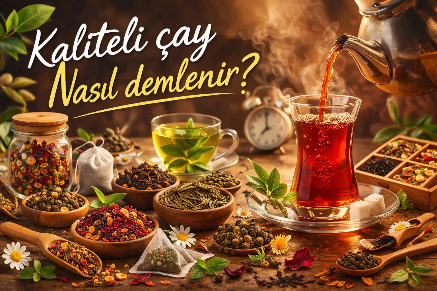 Çay nasıl demlenir?